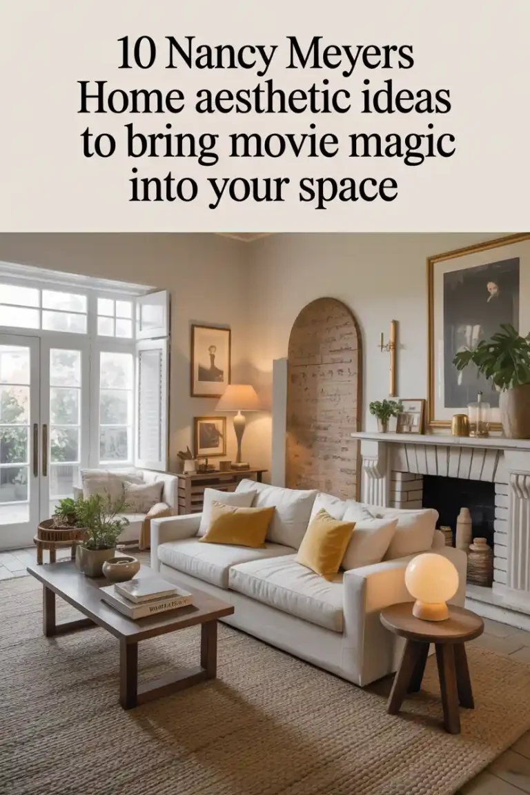 10 Nancy Meyers Home Aesthetic Ideas to Bring Movie Magic Into Your Space