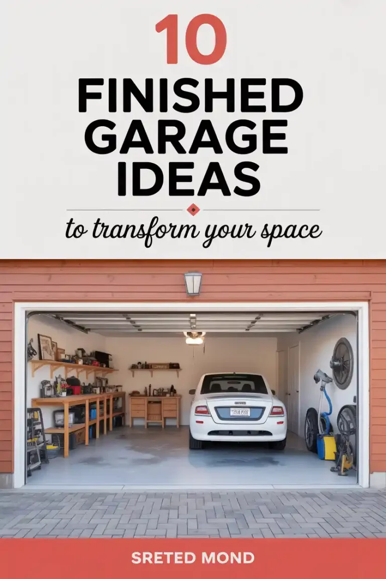 10 Finished Garage Ideas to Transform Your Space