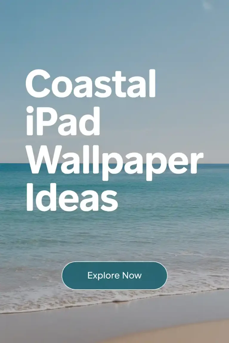 9 Coastal iPad Wallpaper Ideas 🌊✨
