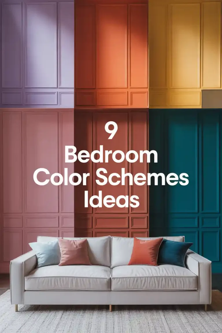 9 Bedroom Color Schemes Ideas for a Stylish and Cozy Retreat