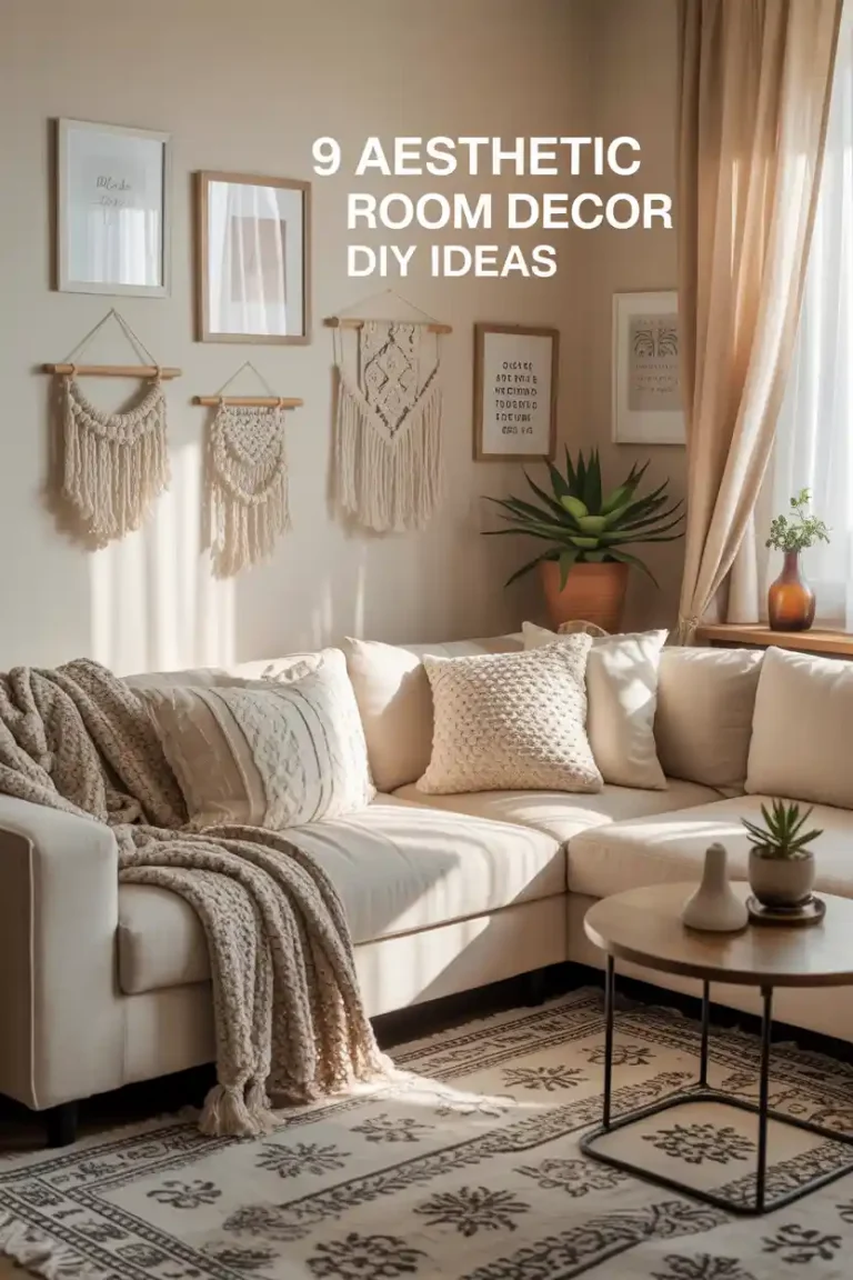 9 Aesthetic Room Decor DIY Ideas
