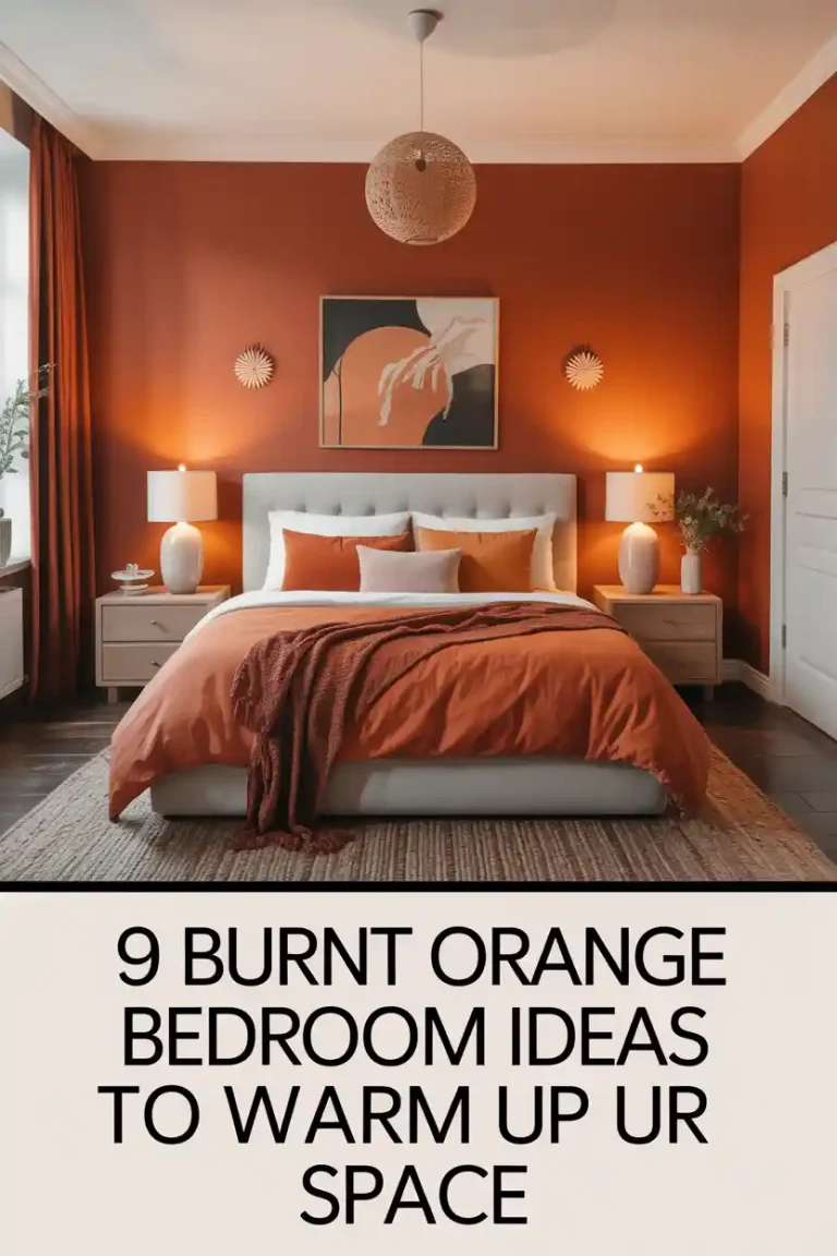 9 Burnt Orange Bedroom Ideas to Warm Up Your Space