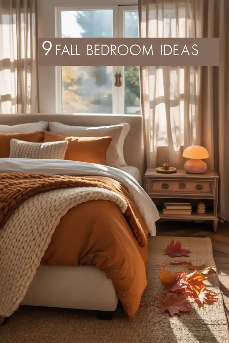9 Fall Bedroom Ideas for a Cozy Seasonal Refresh 🍂