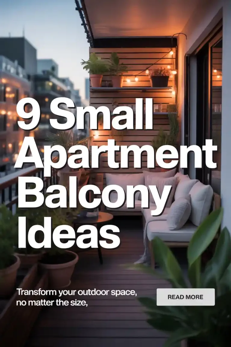 9 Small Apartment Balcony Ideas to Transform Your Outdoor Space