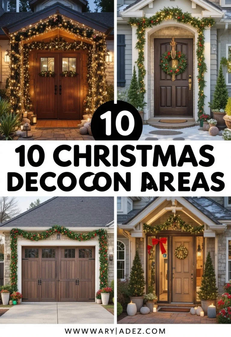 10 Christmas Decor Ideas for Outdoor Garage