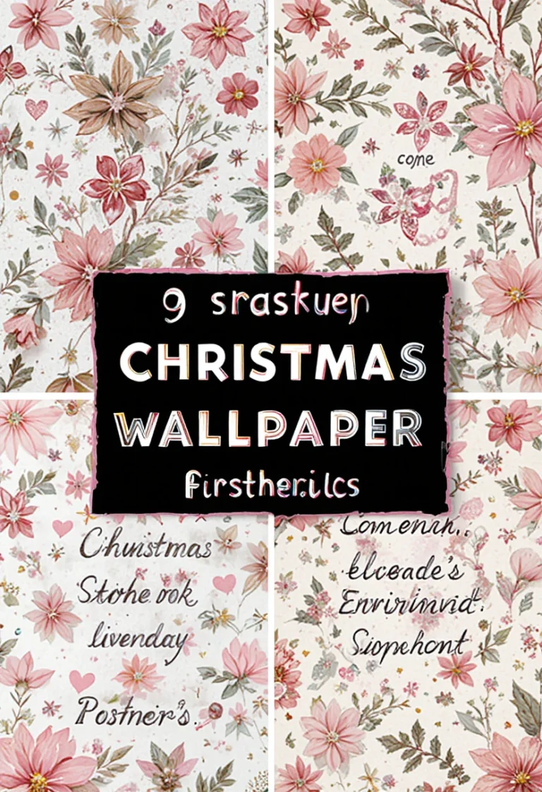 9 Cute Christmas Aesthetic Wallpaper Ideas to Make Your Screen Adorable 🎄💖