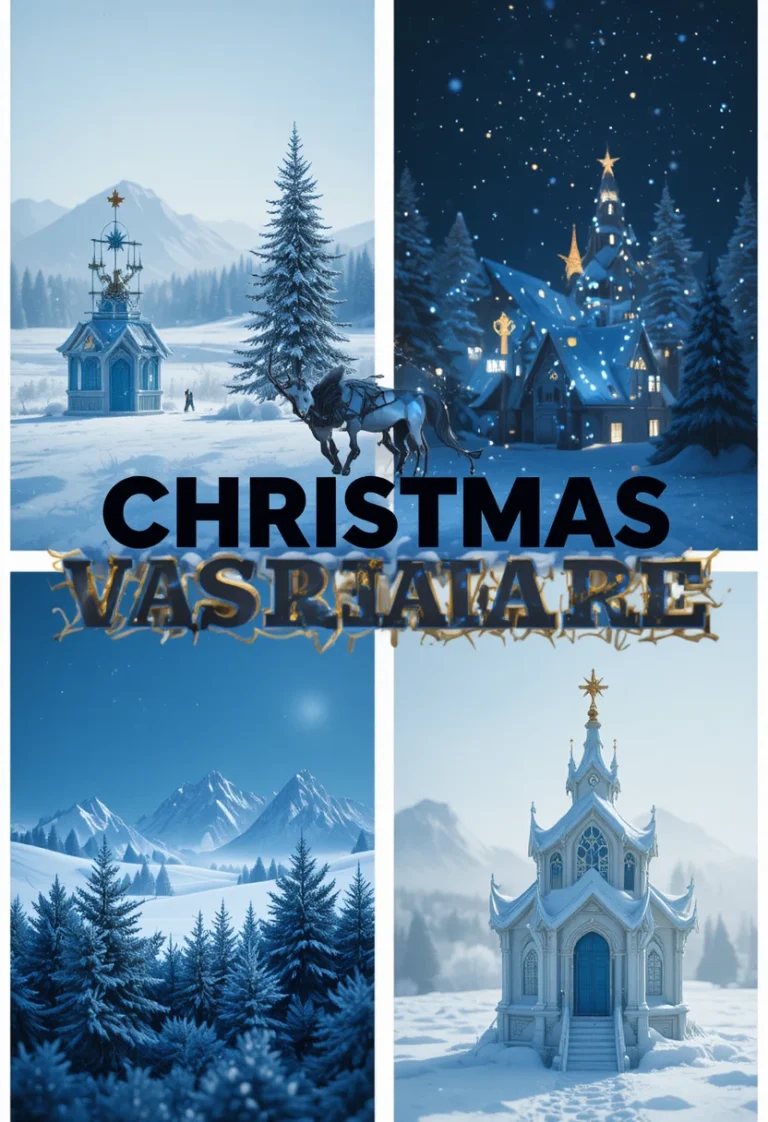 9 Christmas Aesthetic Wallpaper Blue Ideas: Cool, Cozy & Magical Winter Vibes
